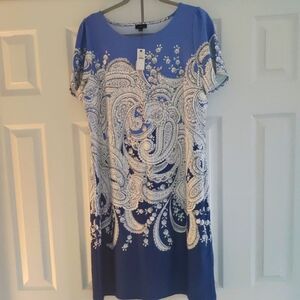 Talbot's Paisley Dress
